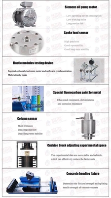 Semi Automatic ASTM Concrete Cube Compression Testing Machine 2000KN