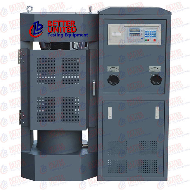 Semi Automatic ASTM Concrete Cube Compression Testing Machine 2000KN