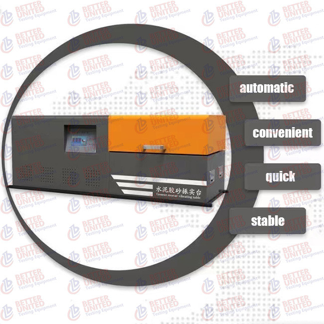 EN 196-1 EN ISO 679 Cement Testing Machine Automatic Jolting Apparatus